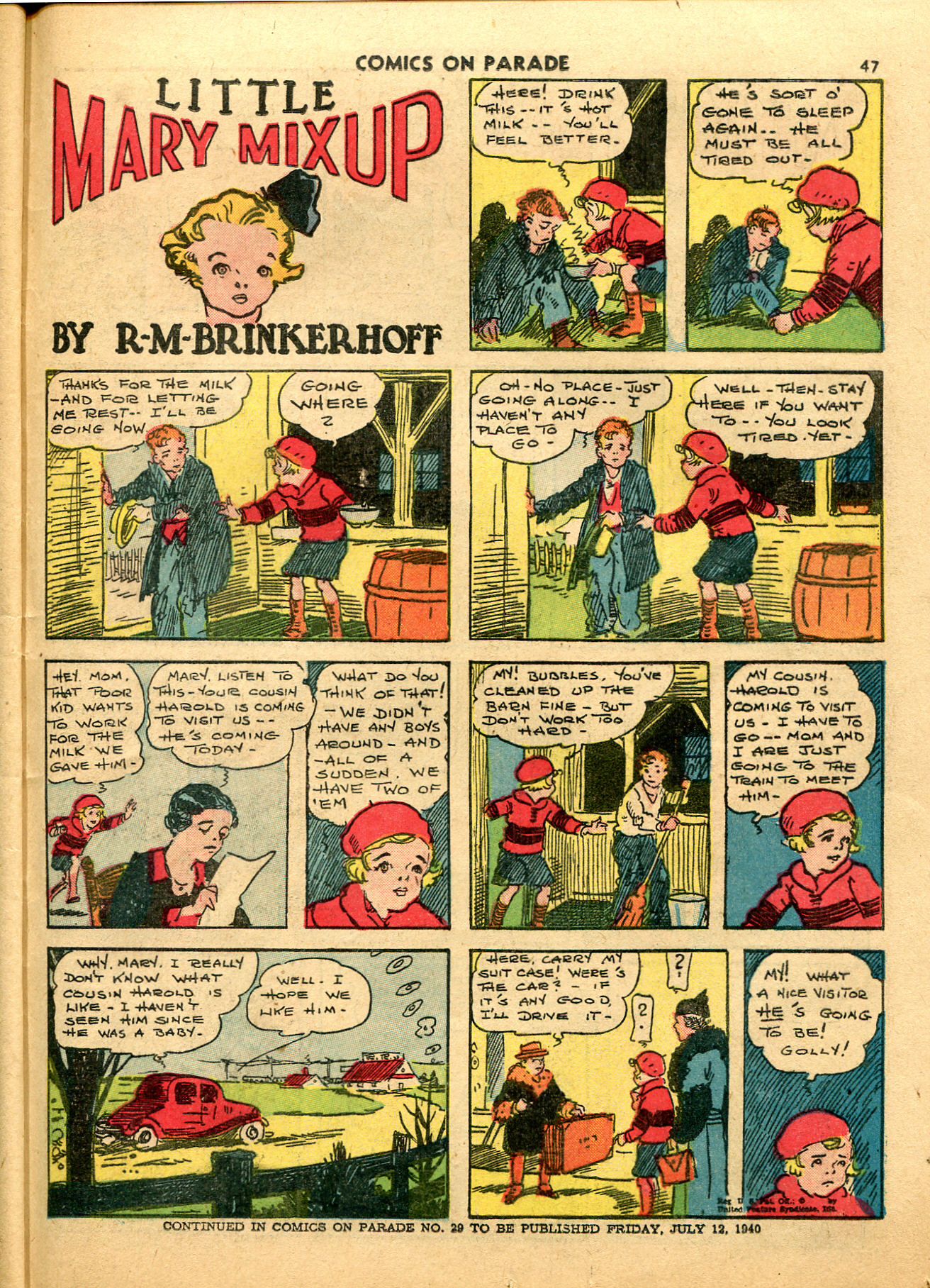 Read online Comics on Parade comic -  Issue #28 - 49