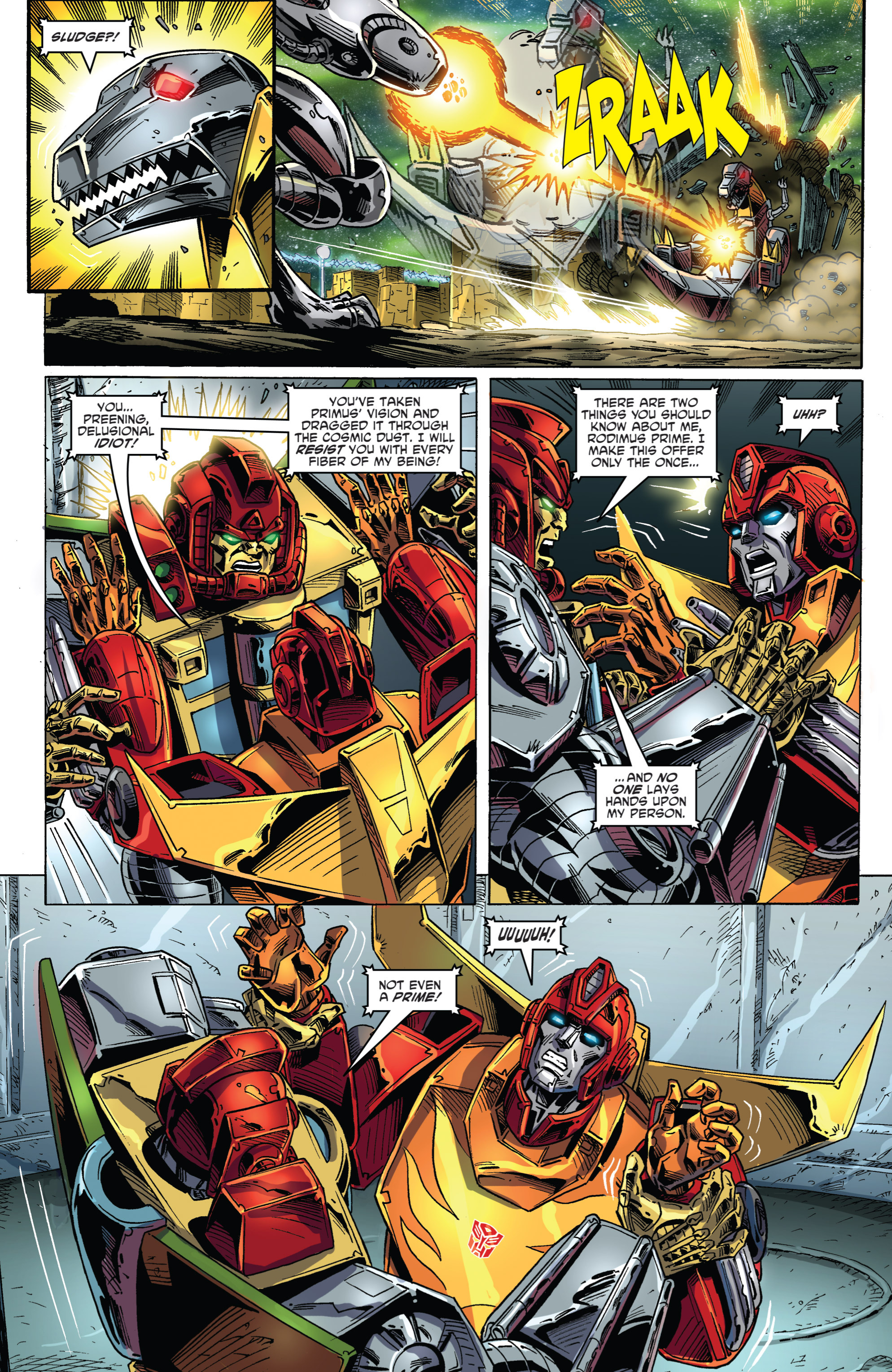 Read online The Transformers: Regeneration One comic -  Issue #97 - 21