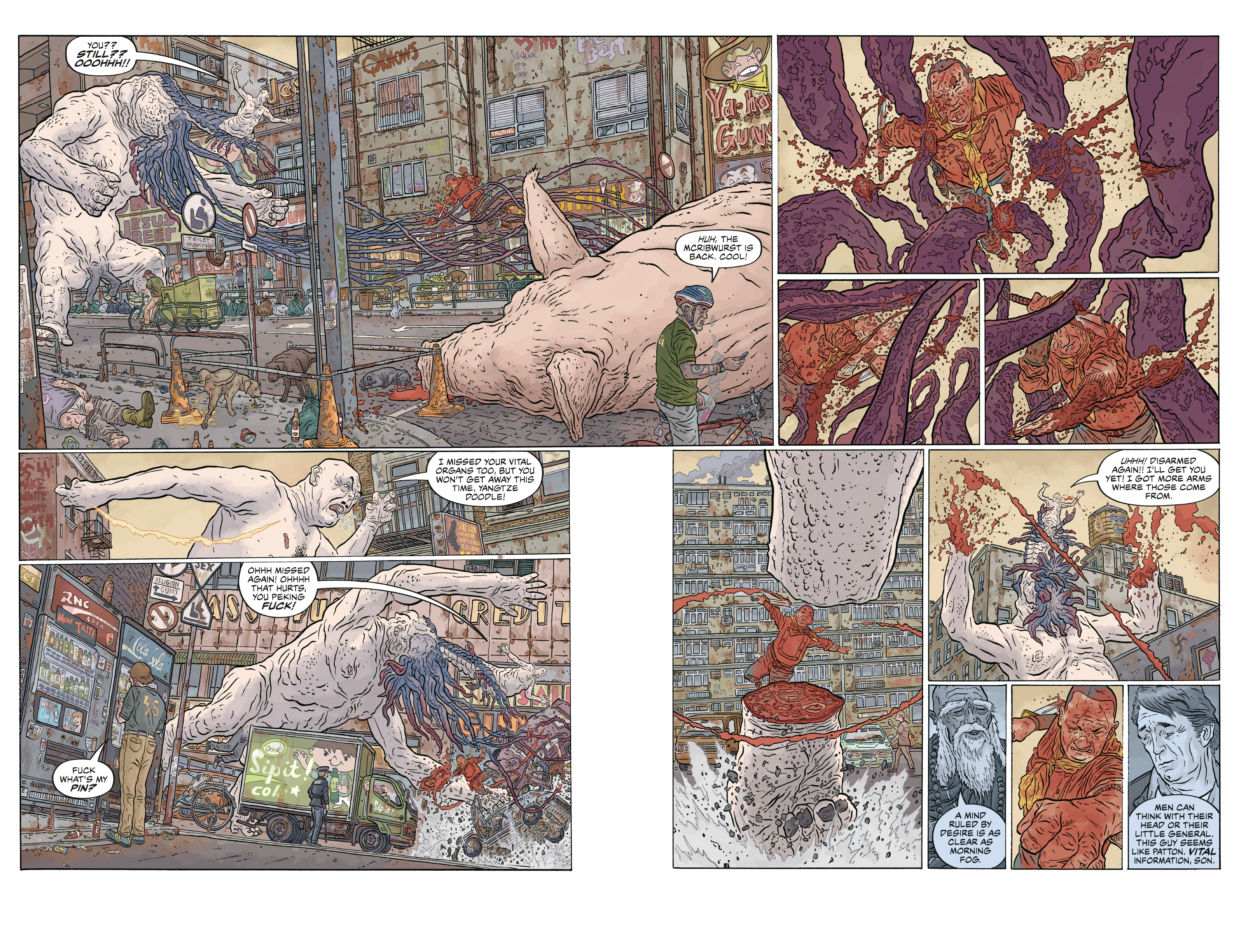 Read online Shaolin Cowboy: Cruel to Be Kin comic -  Issue #7 - 23