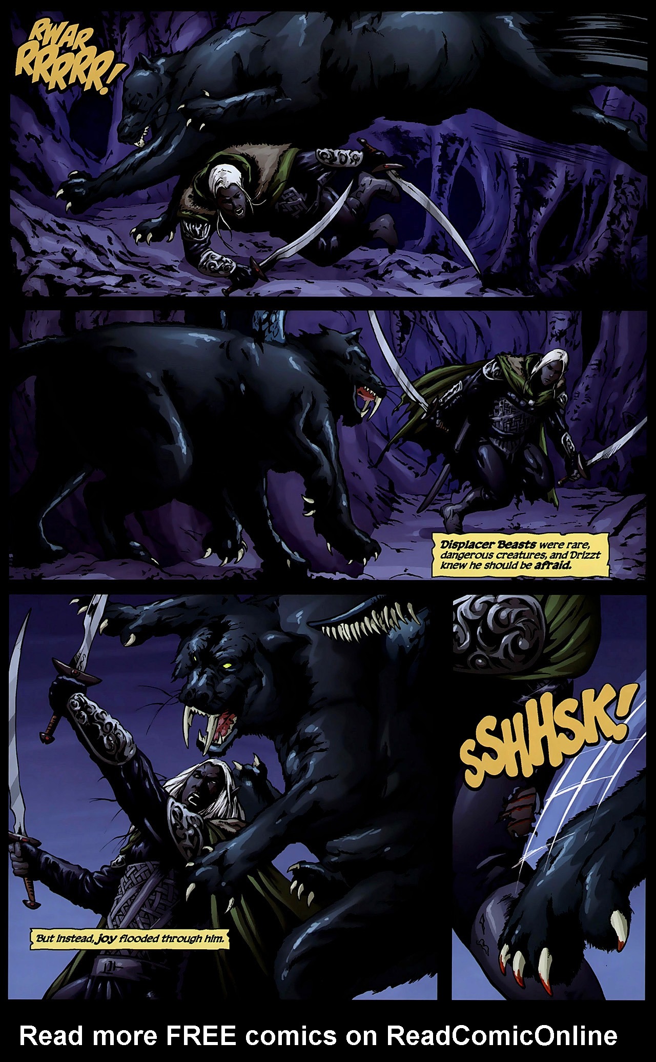 Read online Forgotten Realms: Starless Night comic -  Issue # Full - 40