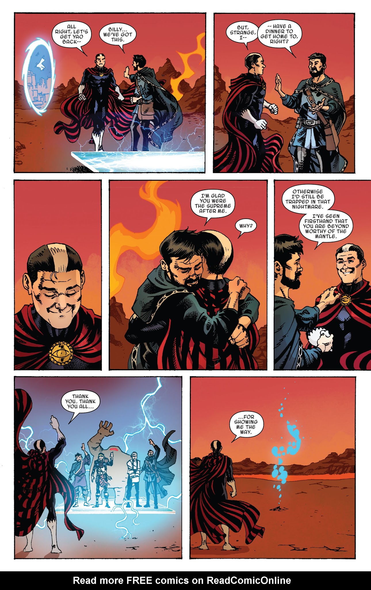 Read online Doctor Strange and the Sorcerers Supreme comic -  Issue #11 - 17