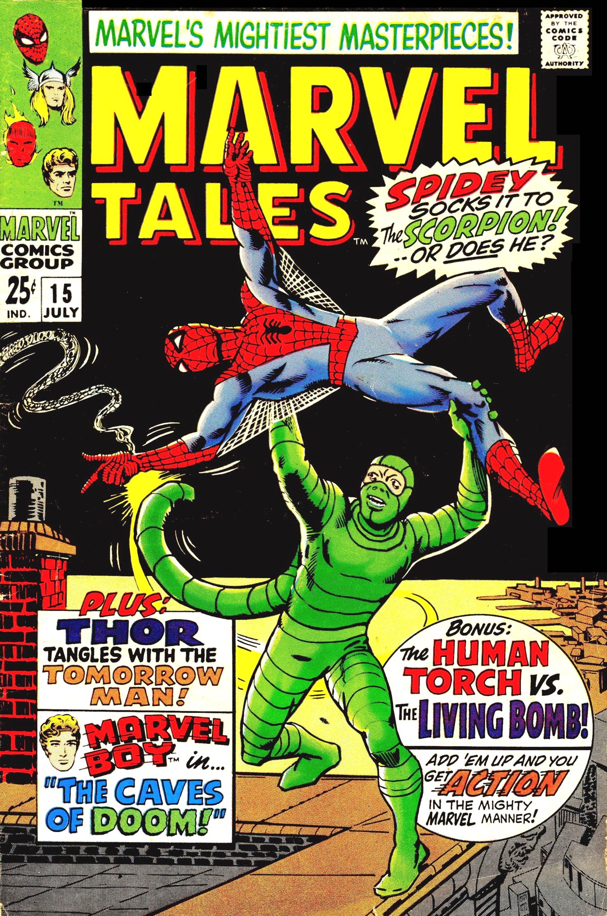 Read online Marvel Tales (1964) comic -  Issue #15 - 1