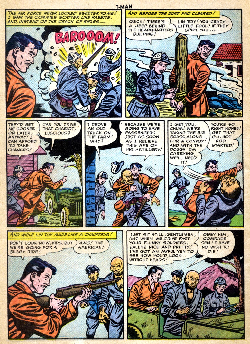 Read online T-Man: World Wide Trouble Shooter comic -  Issue #33 - 8