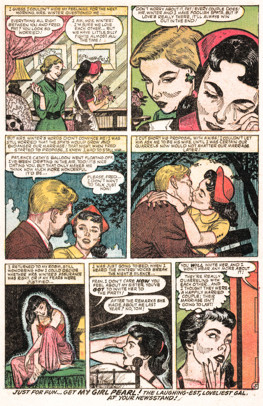 Read online Love Romances comic -  Issue #51 - 23