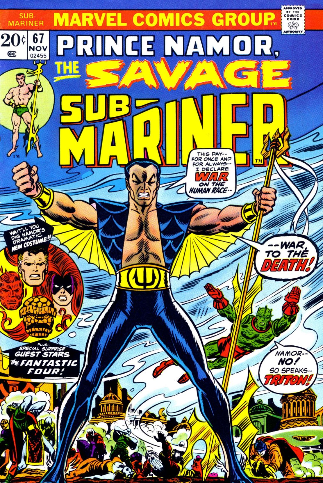 Read online The Sub-Mariner comic -  Issue #67 - 1