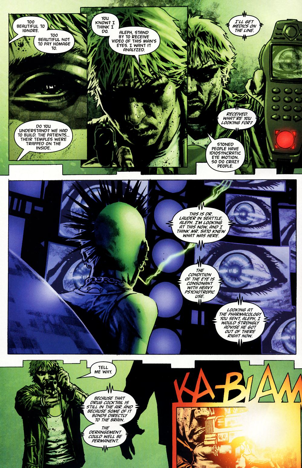 Read online Global Frequency comic -  Issue #9 - 15