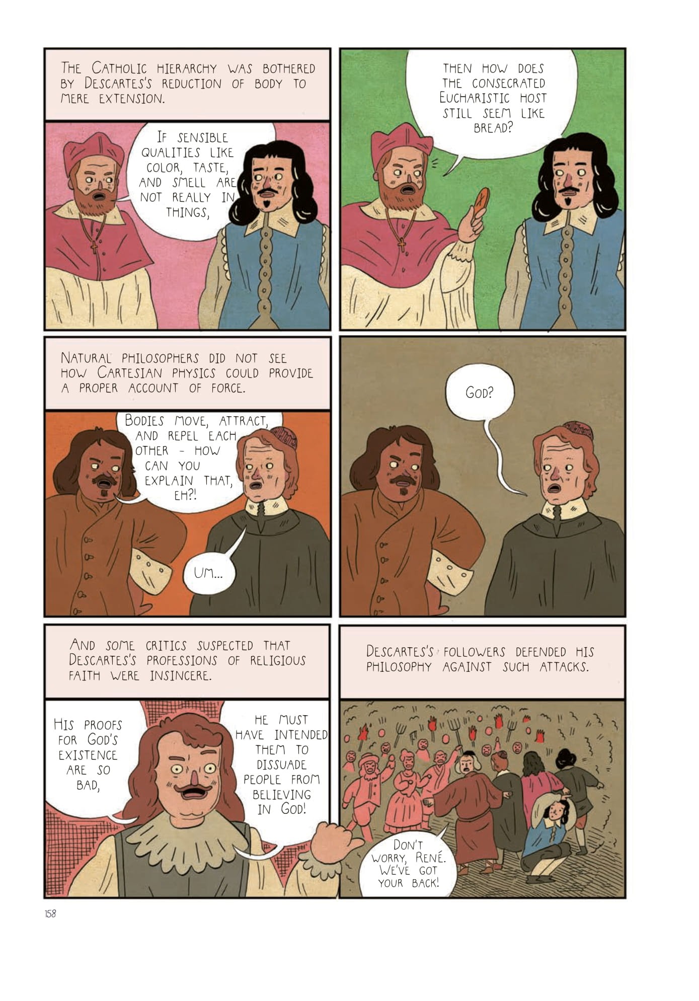 Read online Heretics!: The Wondrous (and Dangerous) Beginnings of Modern Philosophy comic -  Issue # TPB (Part 2) - 60