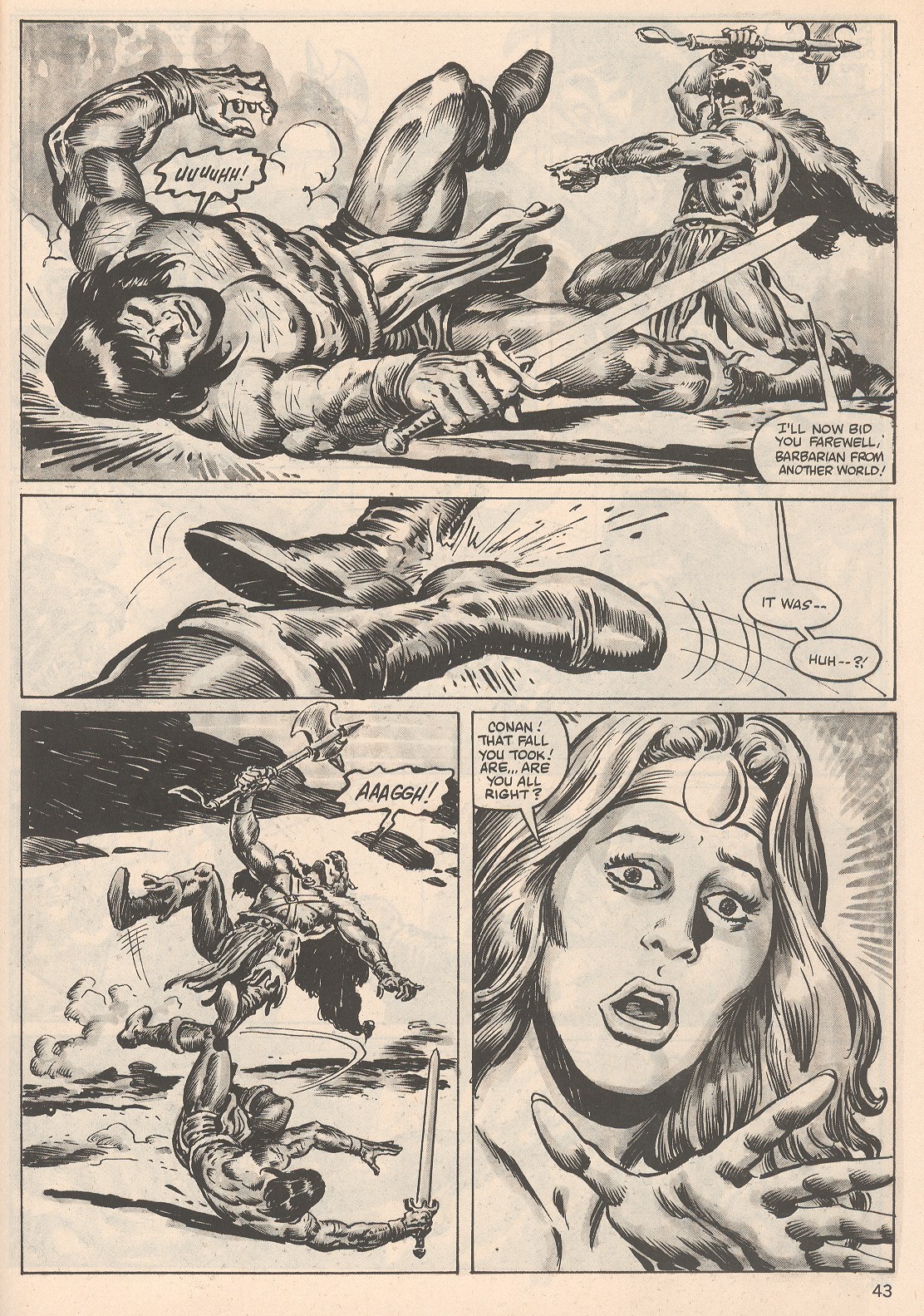 Read online The Savage Sword Of Conan comic -  Issue #104 - 43