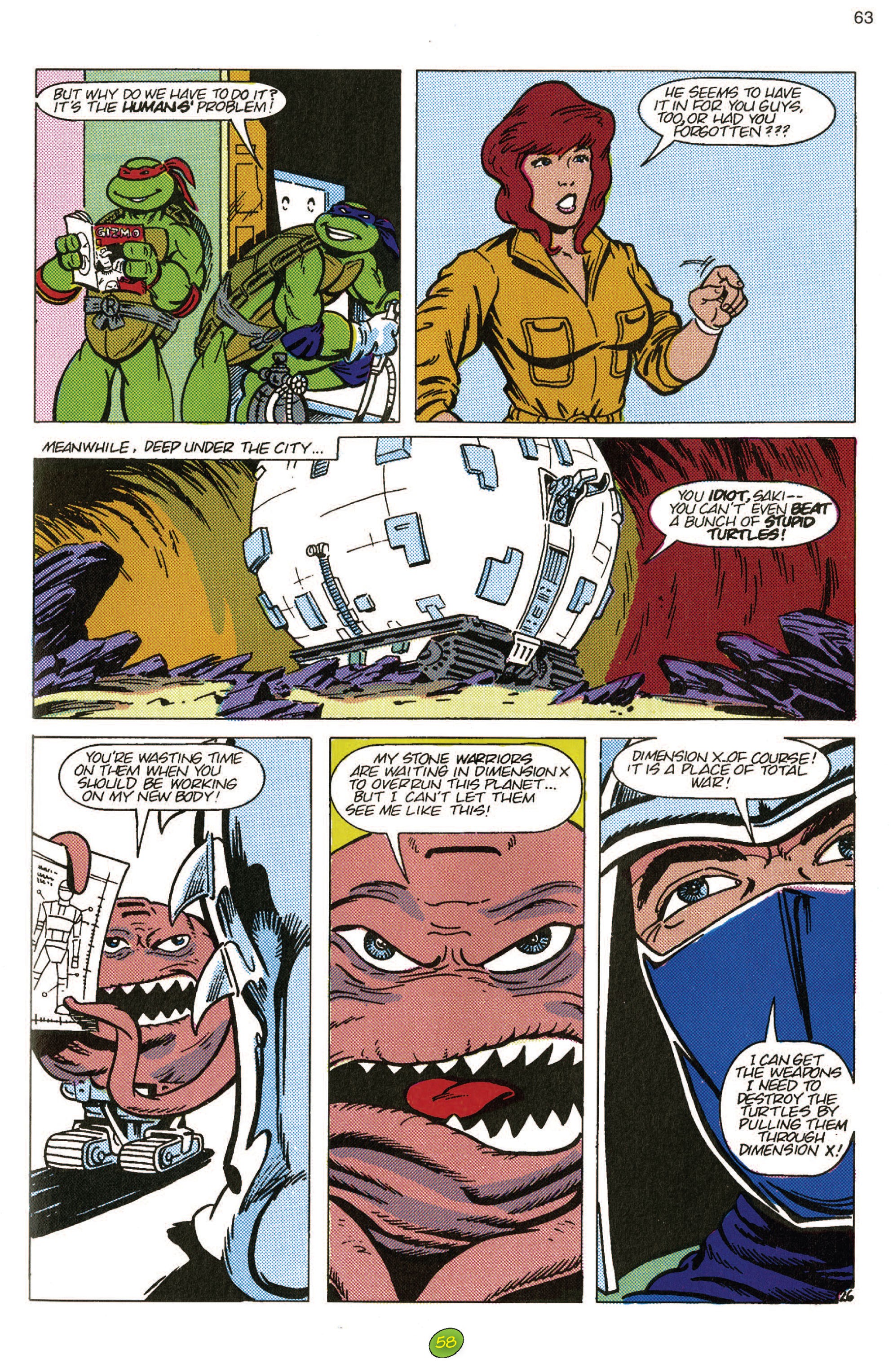 Read online Teenage Mutant Ninja Turtles 100-Page Spectacular comic -  Issue # TPB - 60