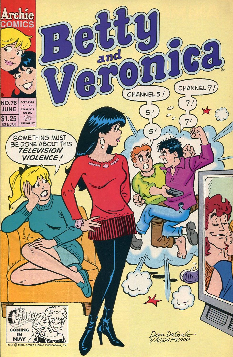 Read online Betty and Veronica (1987) comic -  Issue #76 - 1