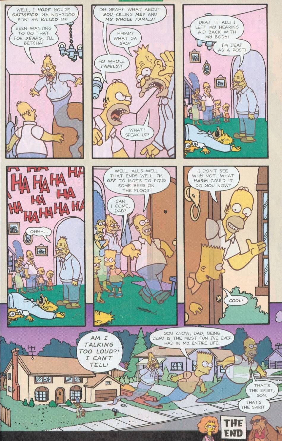 Read online Treehouse of Horror comic -  Issue #8 - 16