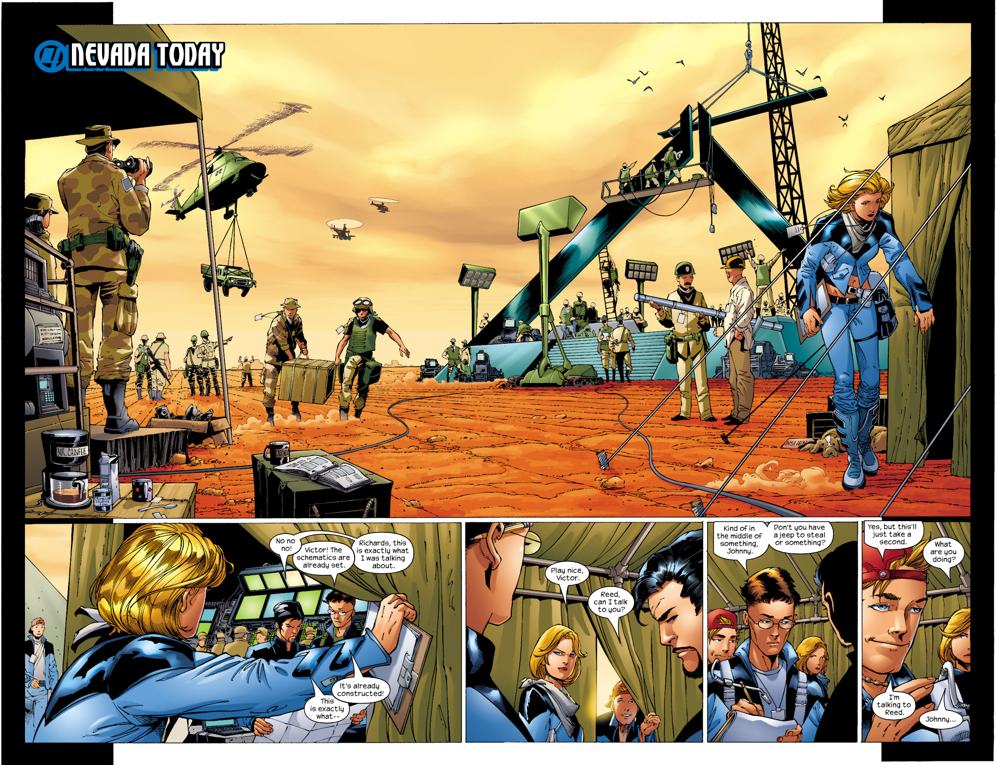 Read online Ultimate Fantastic Four (2004) comic -  Issue #2 - 15