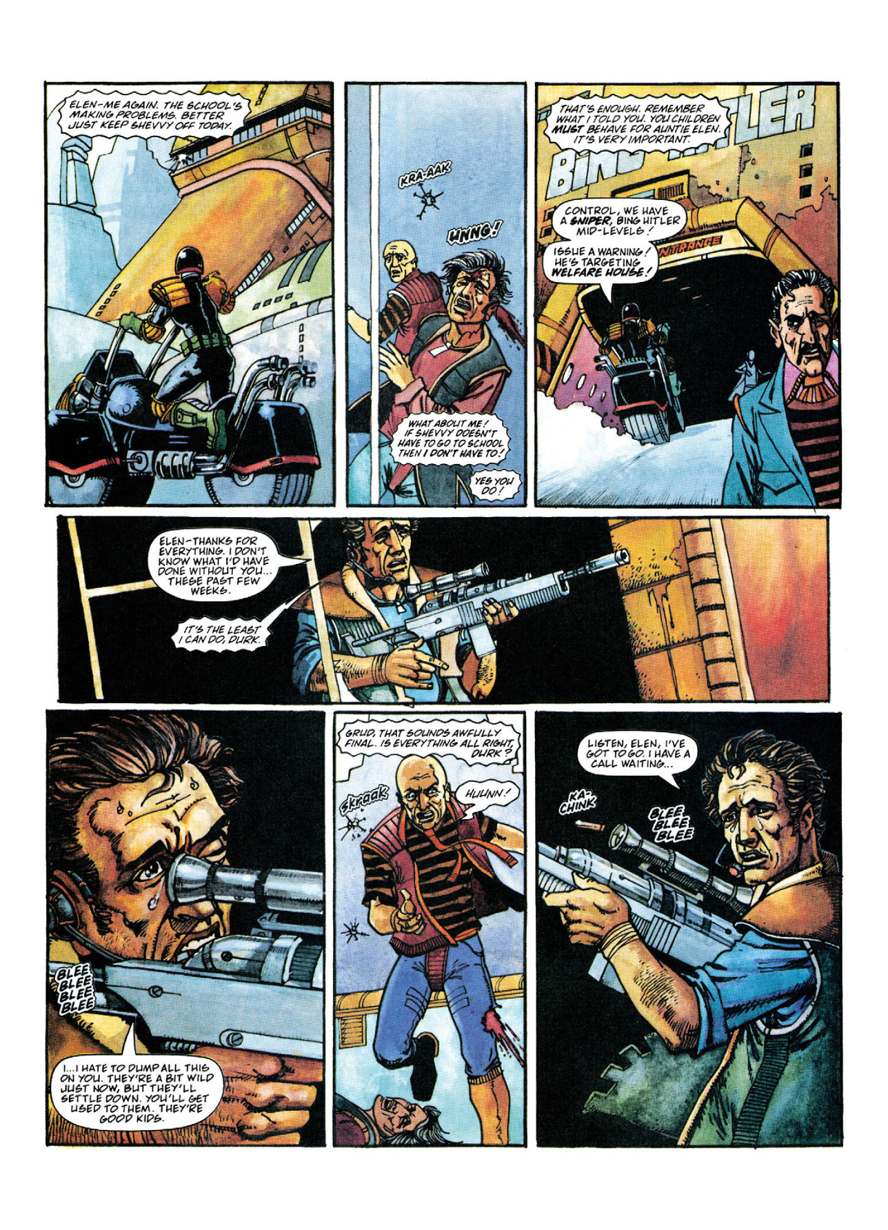 Read online Judge Dredd: The Complete Case Files comic -  Issue # TPB 26 - 192