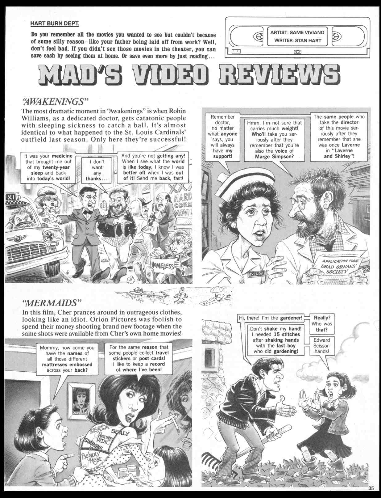 Read online MAD comic -  Issue #304 - 37