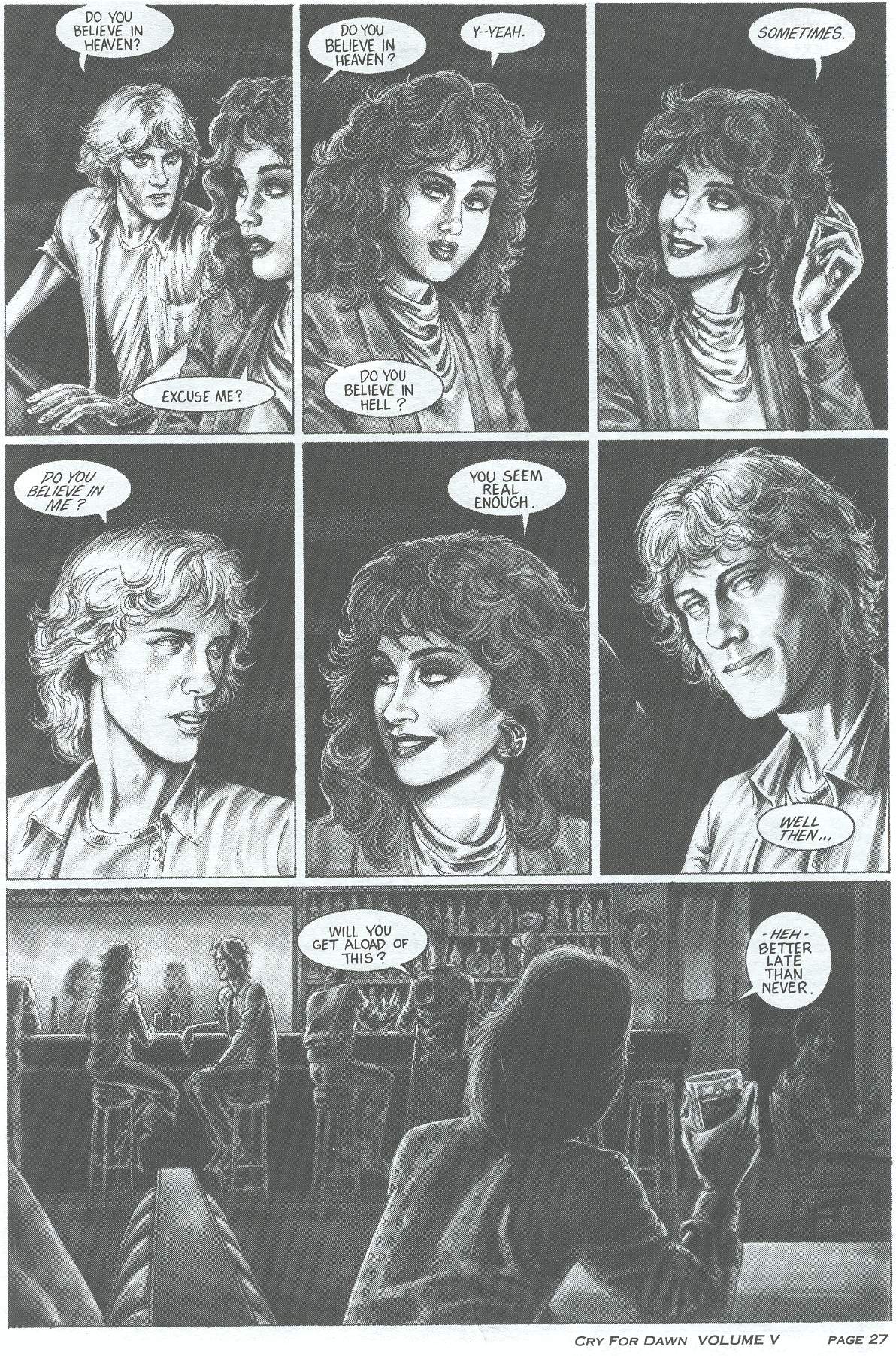 Read online Cry for Dawn comic -  Issue #5 - 29