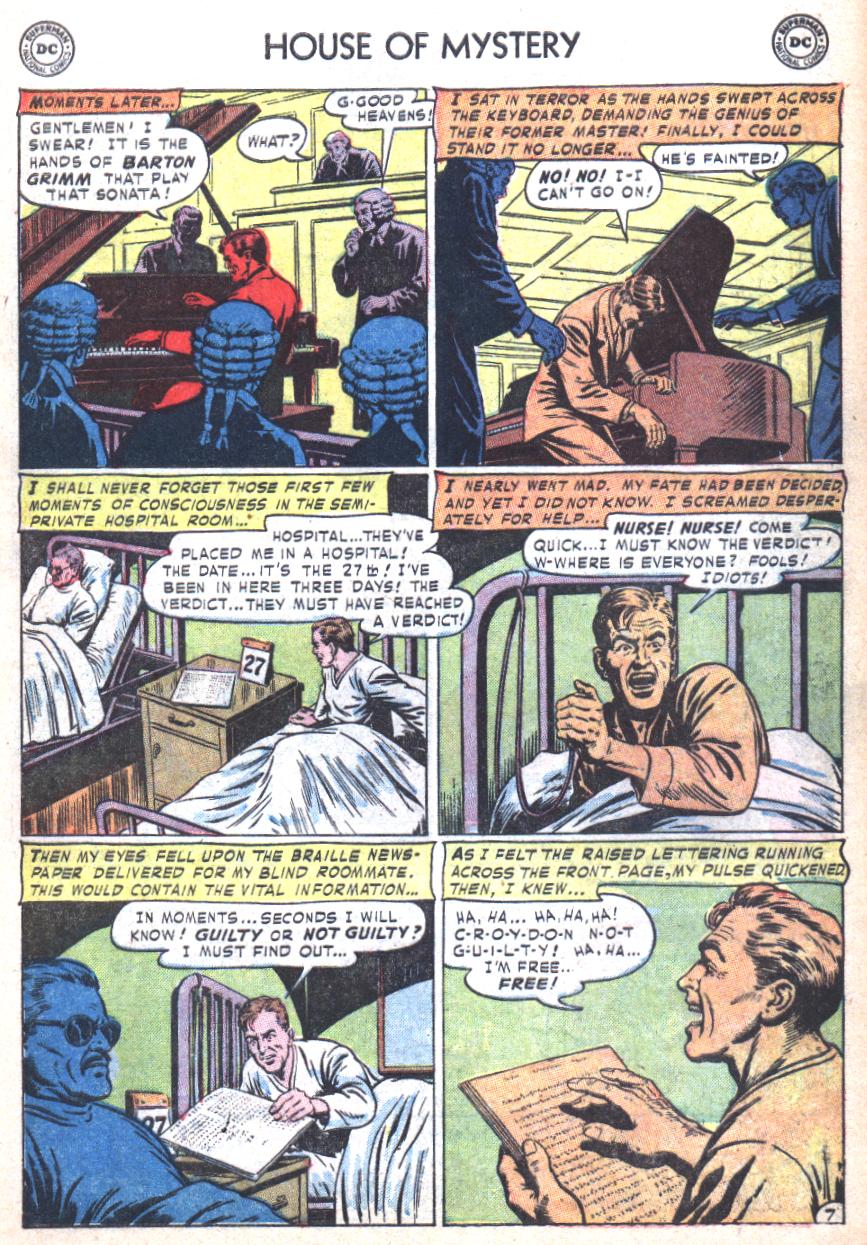 Read online House of Mystery (1951) comic -  Issue #5 - 9