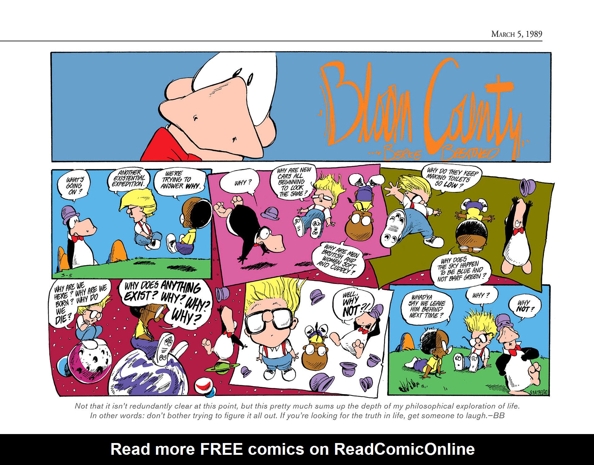 Read online The Bloom County Digital Library comic -  Issue # TPB 9 (Part 1) - 72