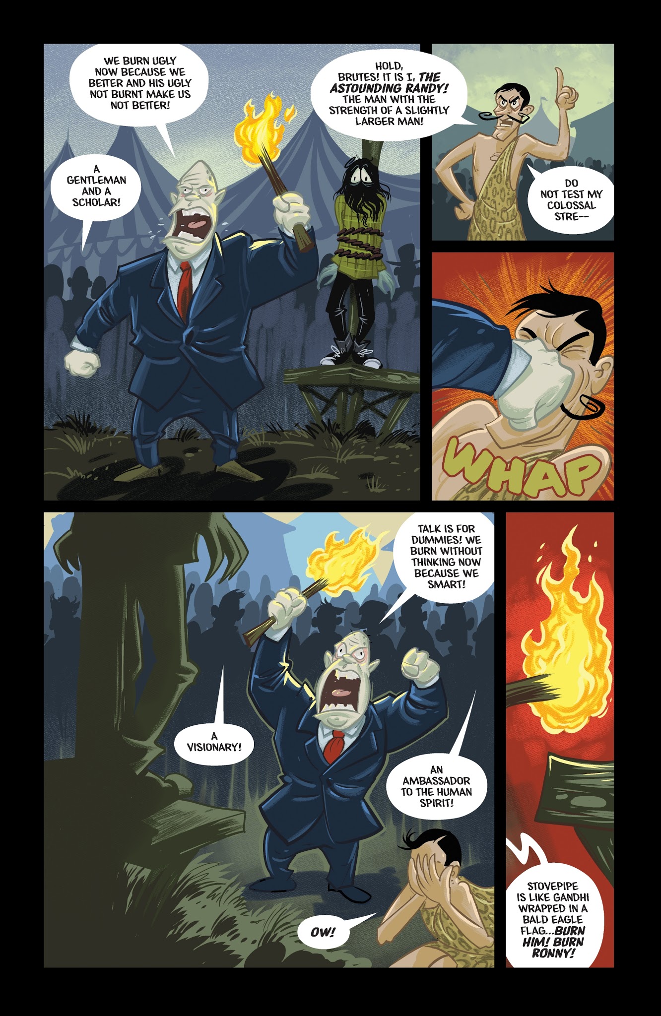 Read online Chimichanga: Sorrow of the World's Worst Face comic -  Issue #4 - 19