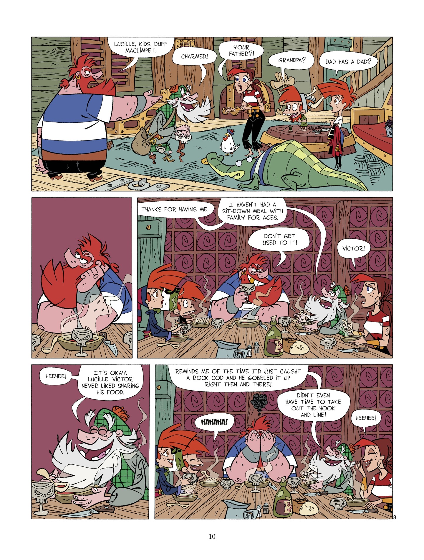 Read online Pirate Family comic -  Issue #2 - 10