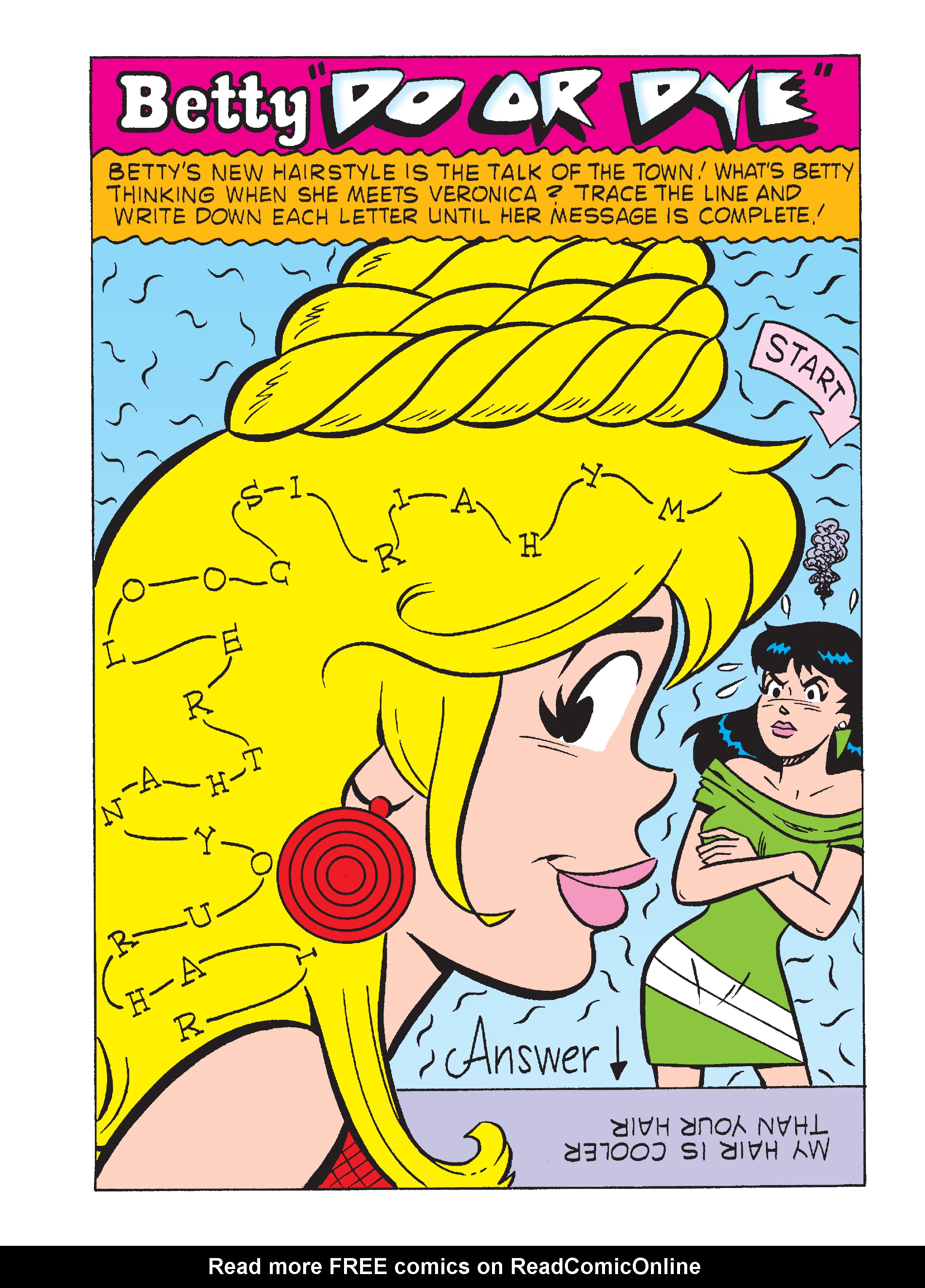 Read online World of Betty & Veronica Digest comic -  Issue #17 - 167