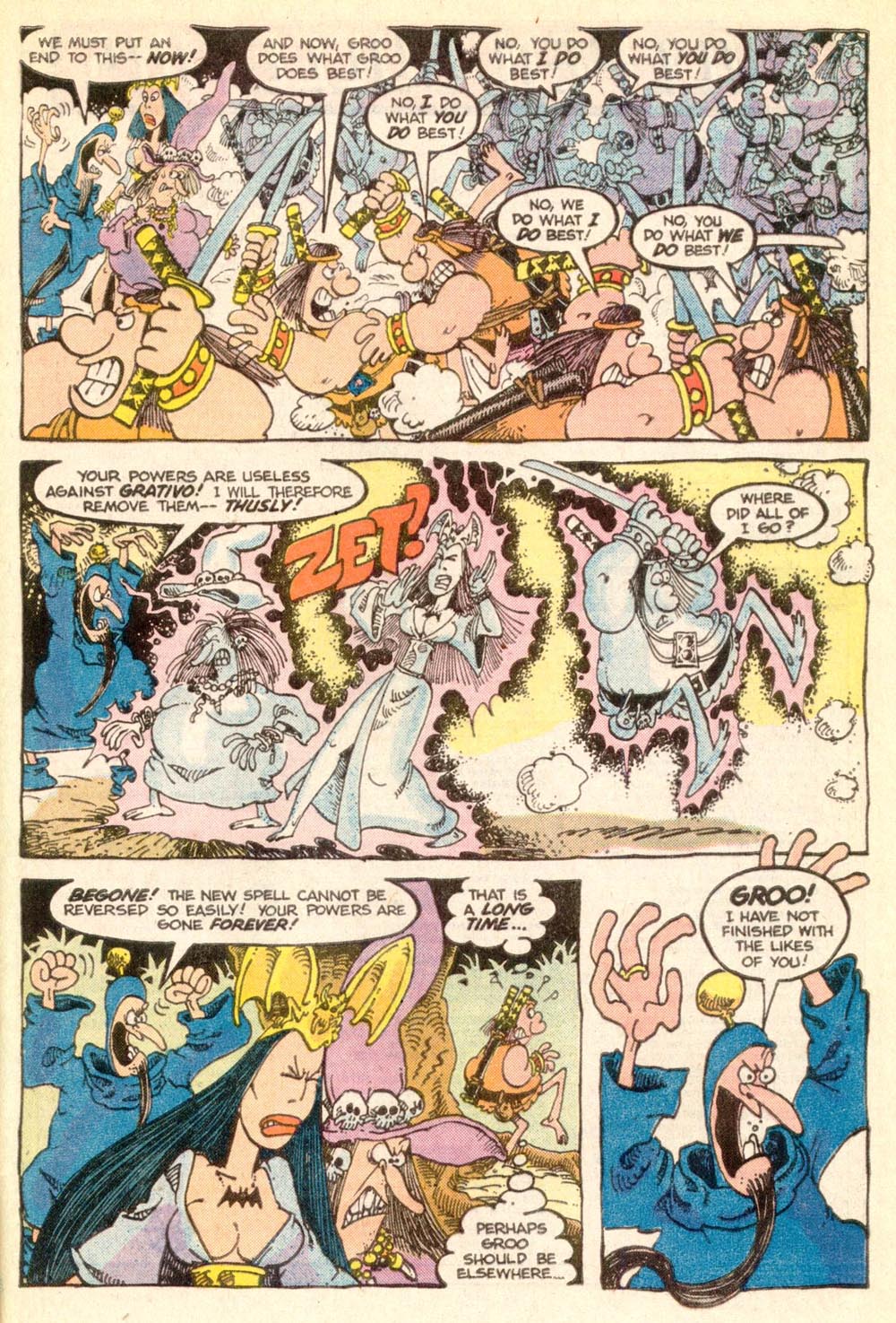 Read online Sergio Aragonés Groo the Wanderer comic -  Issue #21 - 20