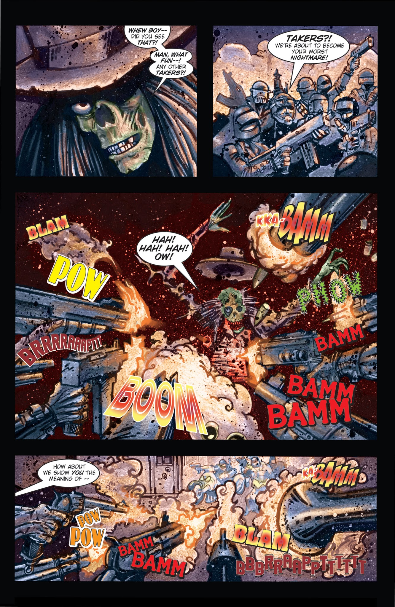 Read online Fistful of Blood comic -  Issue #4 - 8