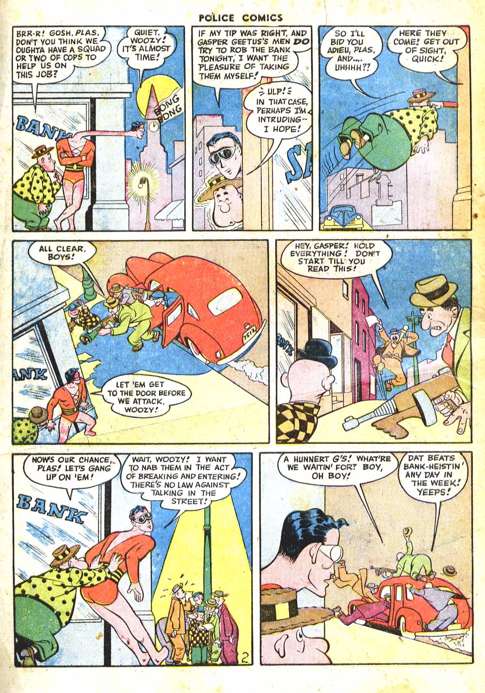 Read online Police Comics comic -  Issue #61 - 4