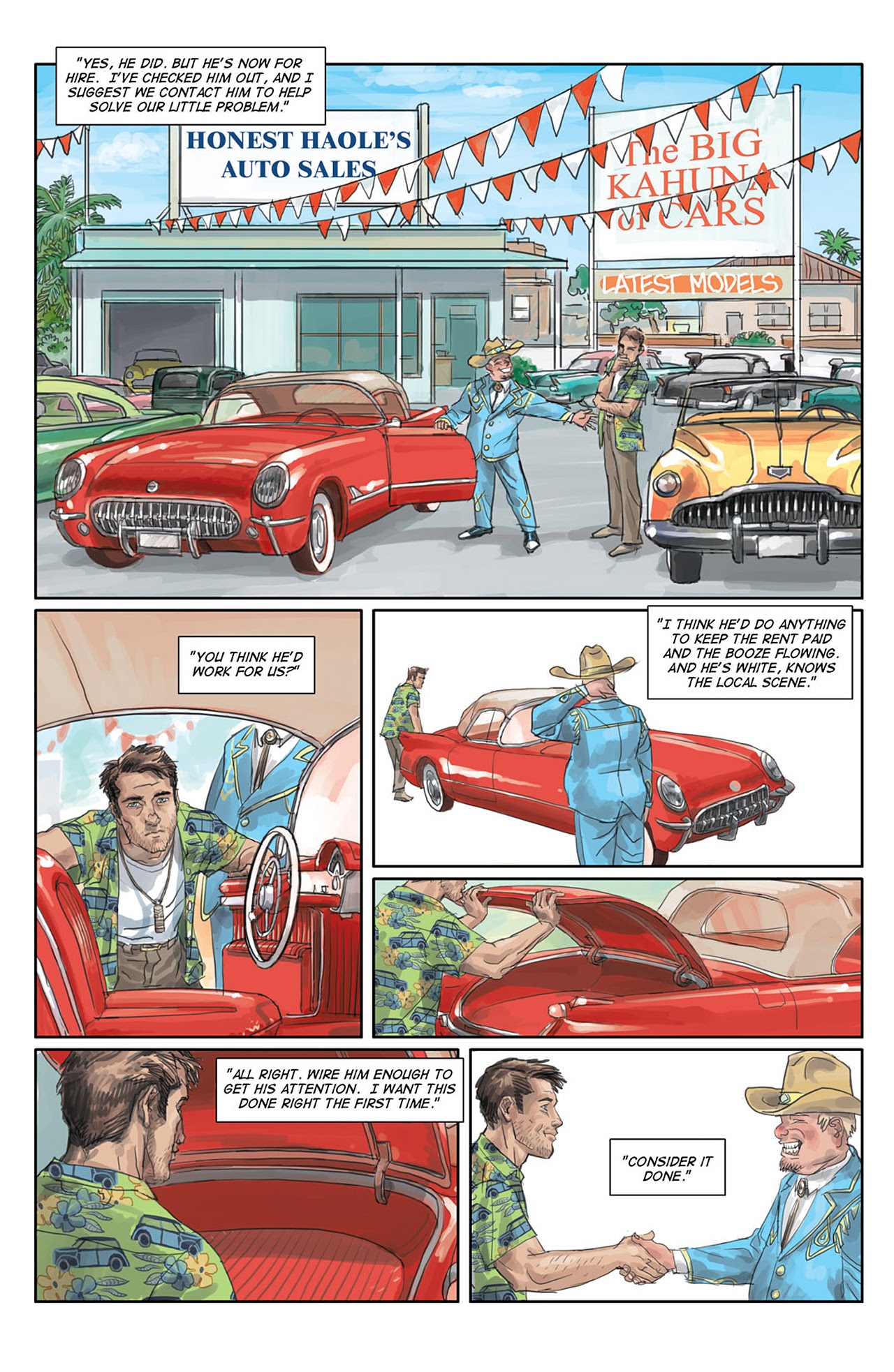 Read online Hawaiian Dick: The Last Resort comic -  Issue #1 - 4