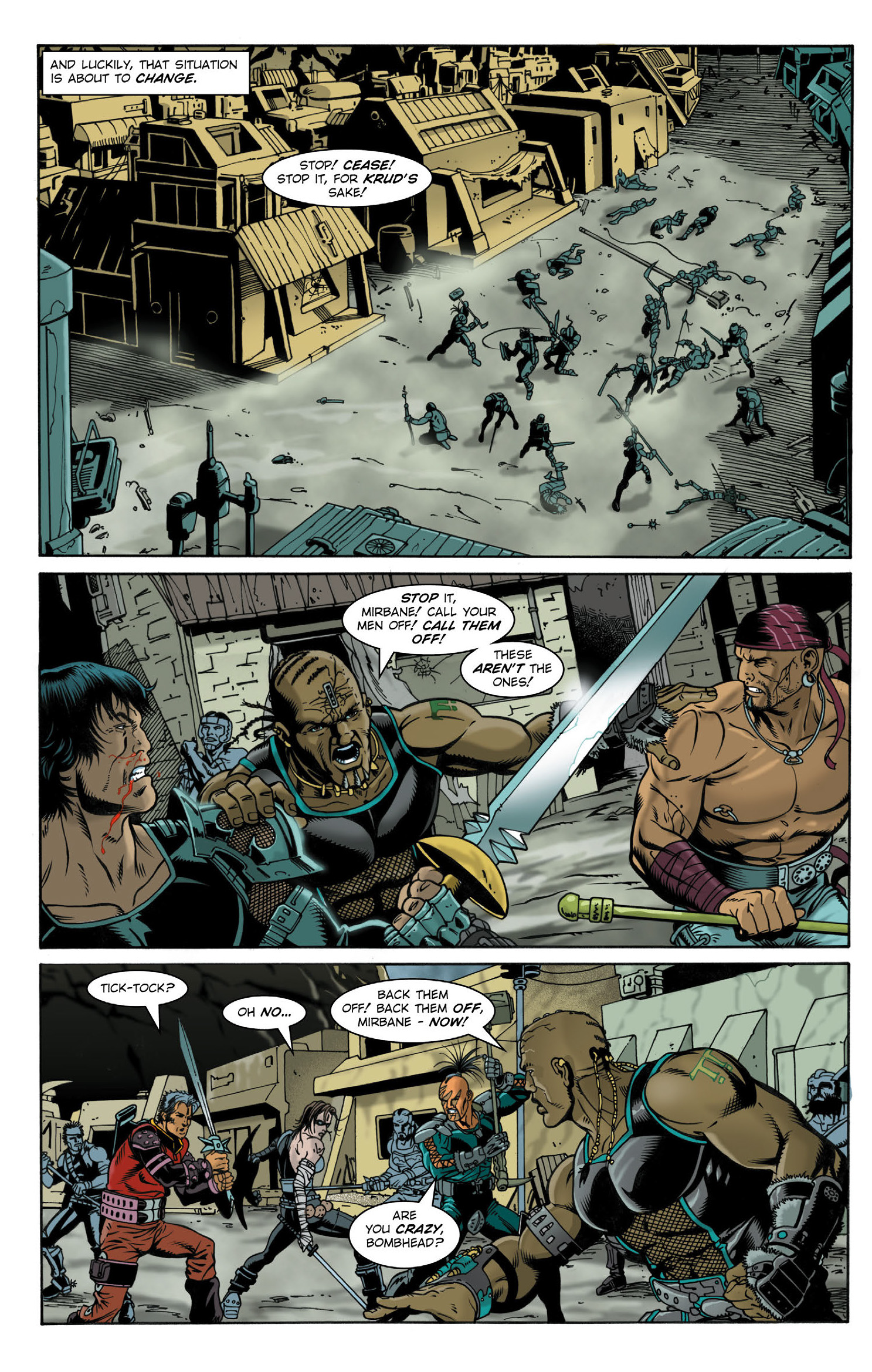 Read online Wardog comic -  Issue # TPB - 35