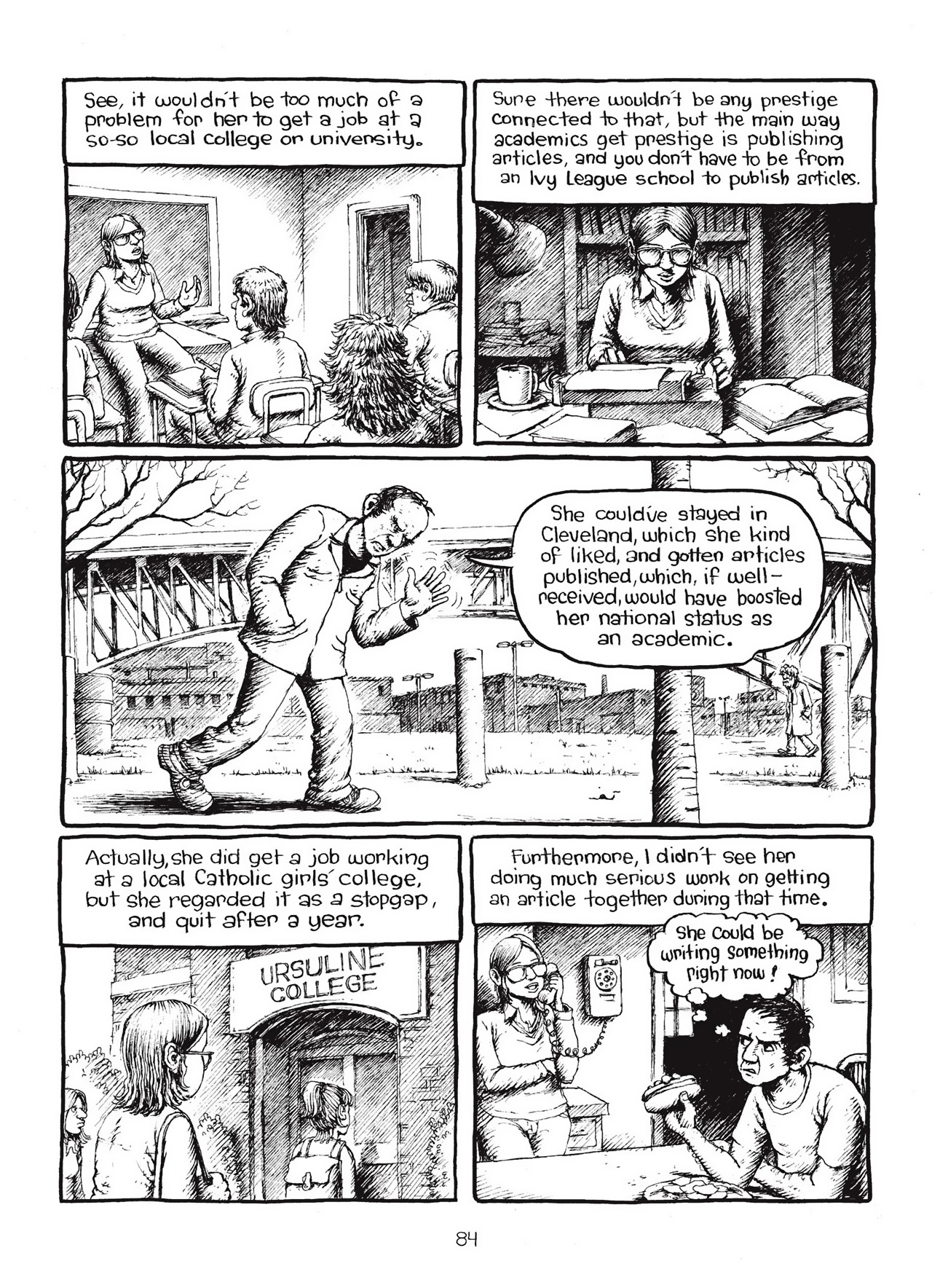 Read online Harvey Pekar's Cleveland comic -  Issue # TPB - 85