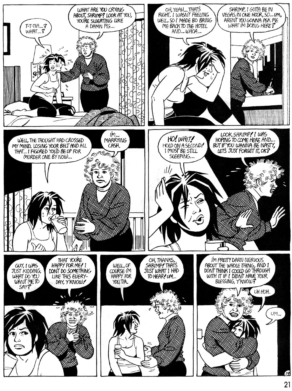 Read online Love and Rockets (1982) comic -  Issue #27 - 23