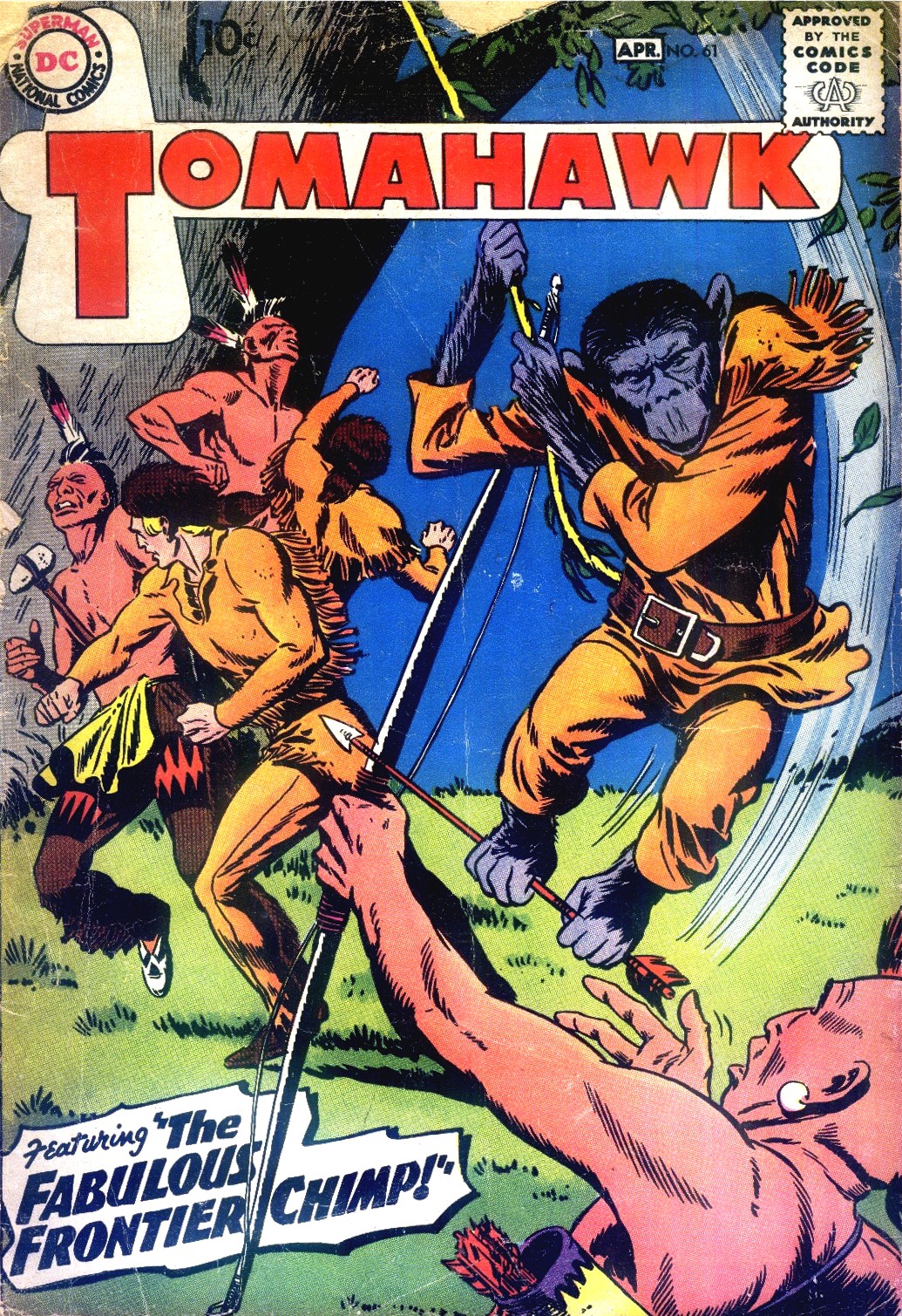 Read online Tomahawk comic -  Issue #61 - 1