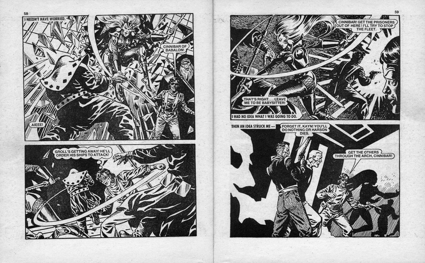 Read online Starblazer comic -  Issue #177 - 30