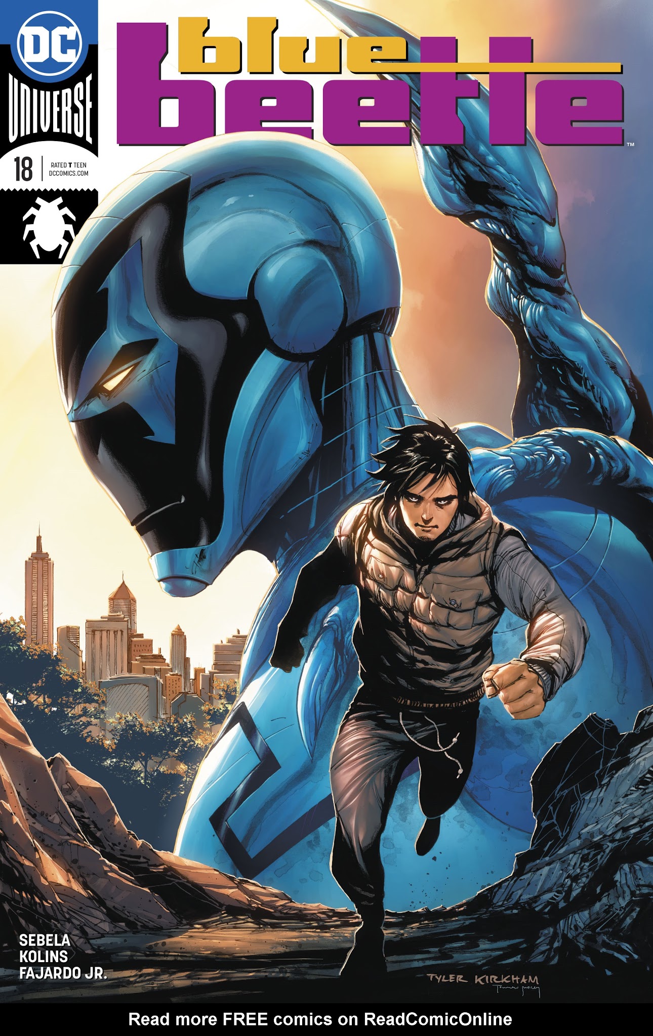 Read online Blue Beetle (2016) comic -  Issue #18 - 3