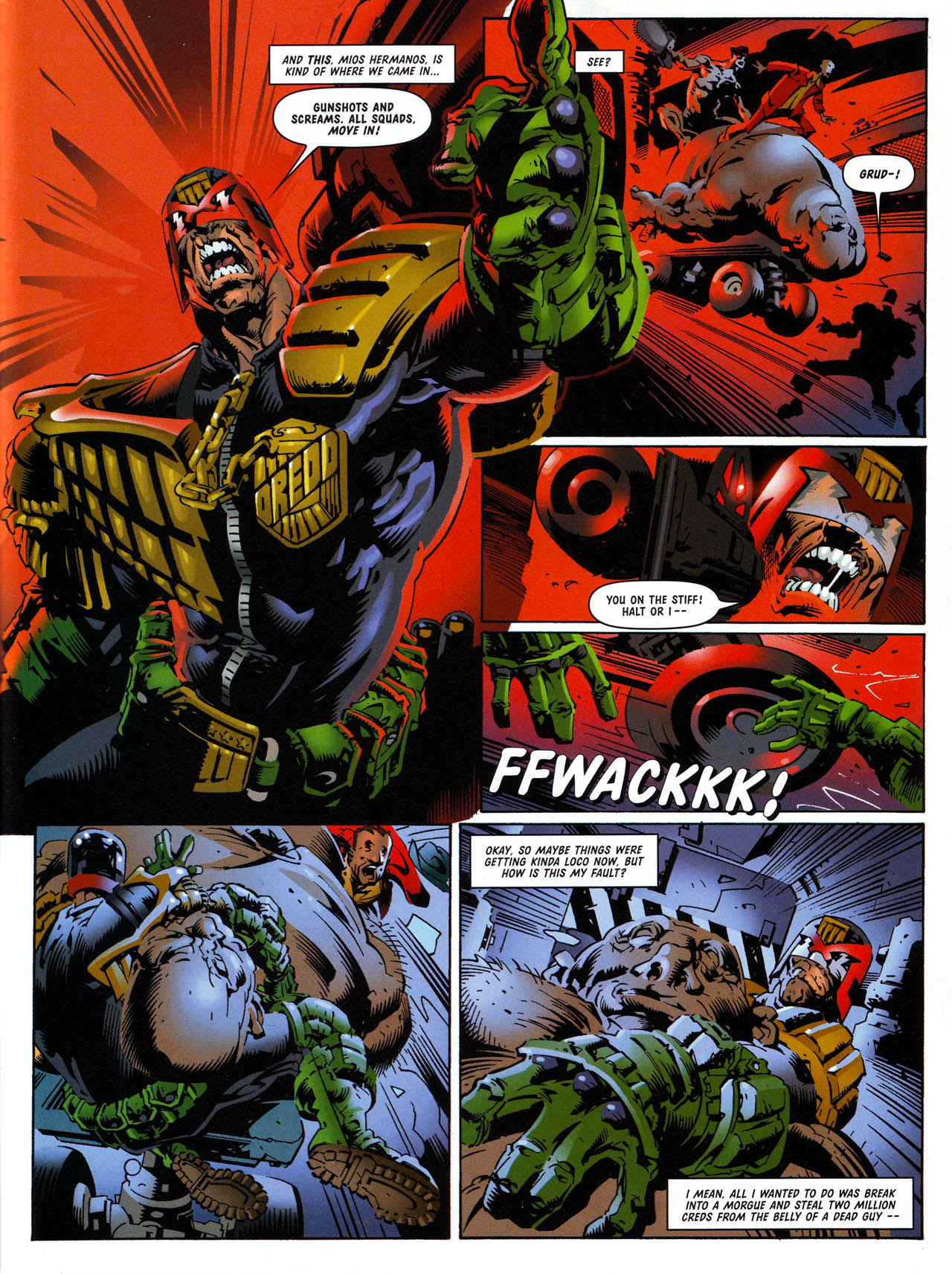 Read online Judge Dredd Megazine (Vol. 5) comic -  Issue #202 - 13