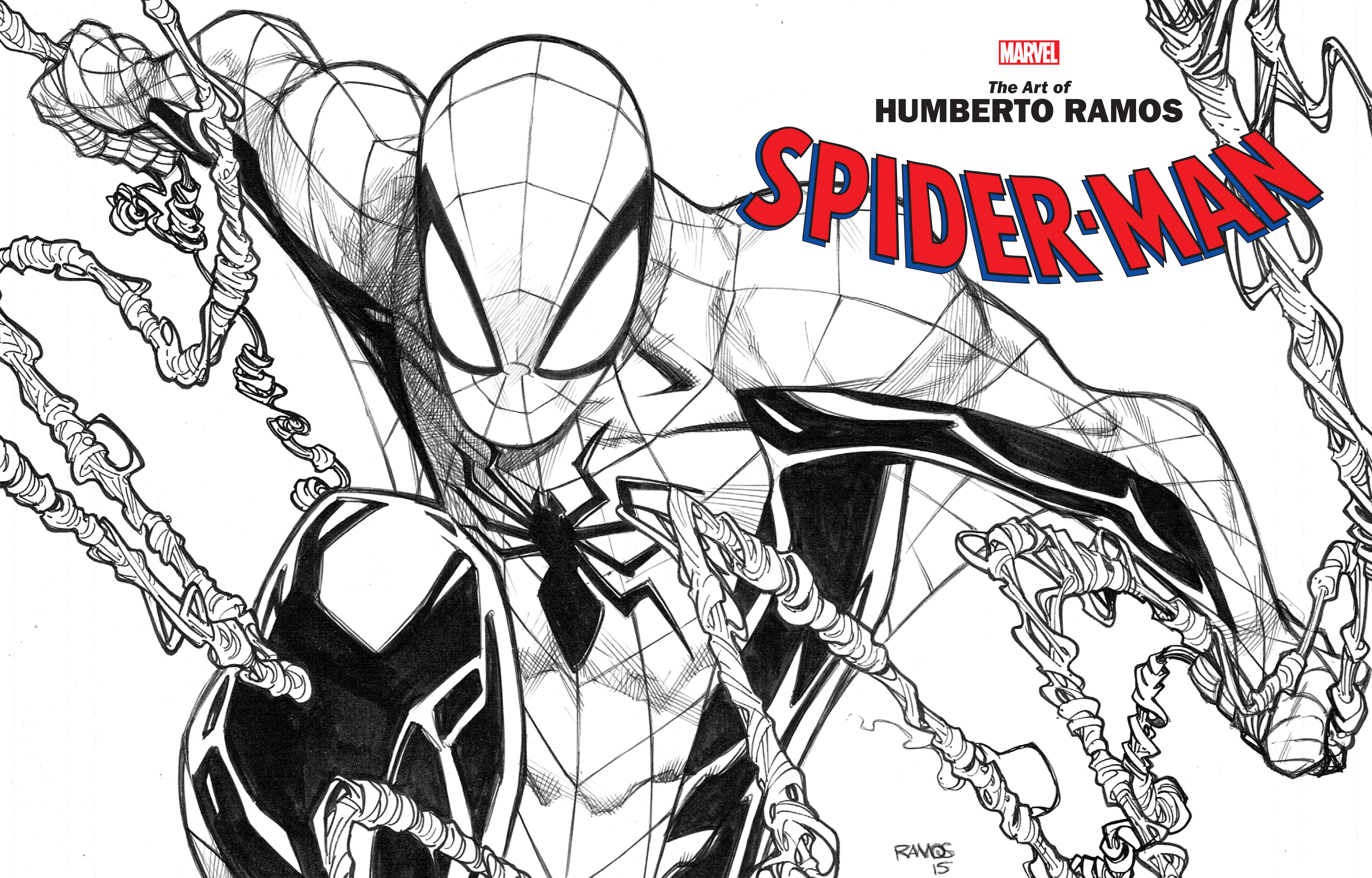 Read online Marvel Monograph: The Art of Humberto Ramos: Spider-Man comic -  Issue # TPB - 3