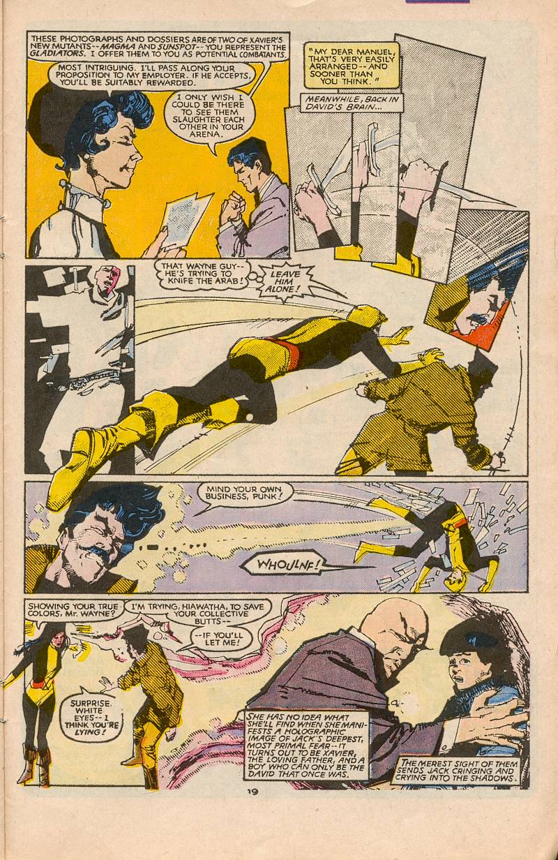 Read online The New Mutants comic -  Issue #28 - 21