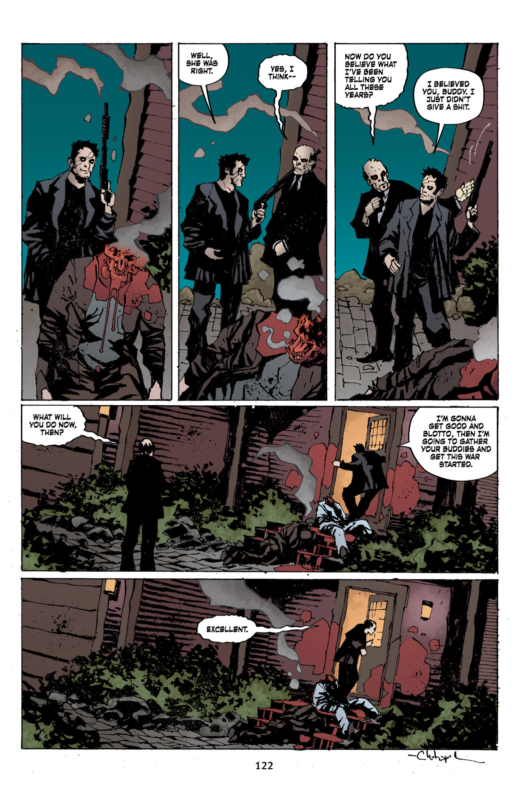 Read online Criminal Macabre Omnibus comic -  Issue # TPB 3 - 122