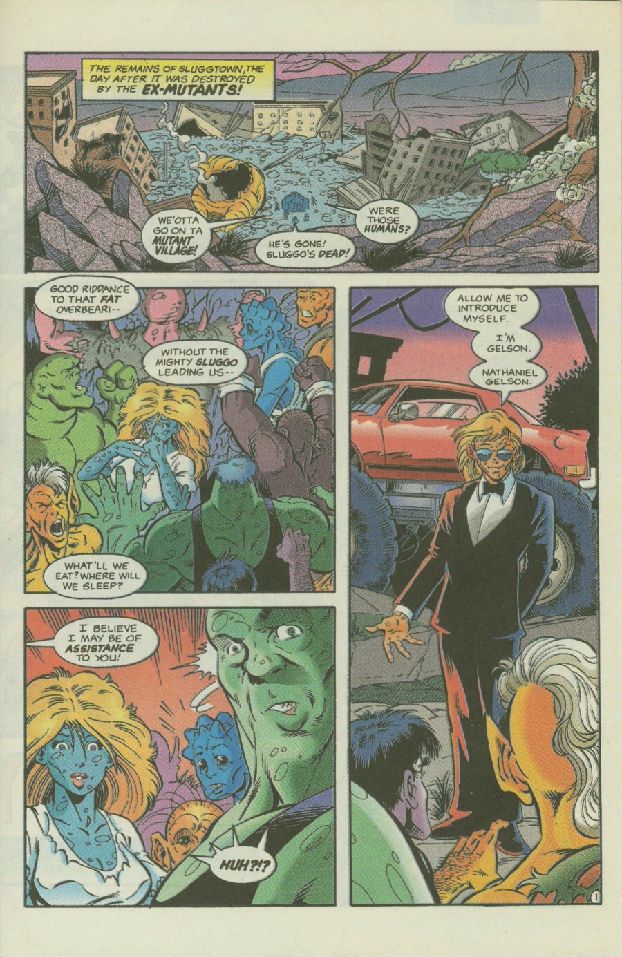 Read online Ex-Mutants comic -  Issue #4 - 3