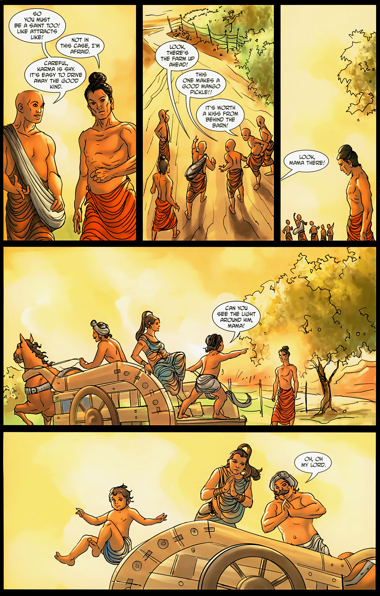 Read online Deepak Chopra's Buddha: A Story of Enlightenment comic -  Issue #4 - 27