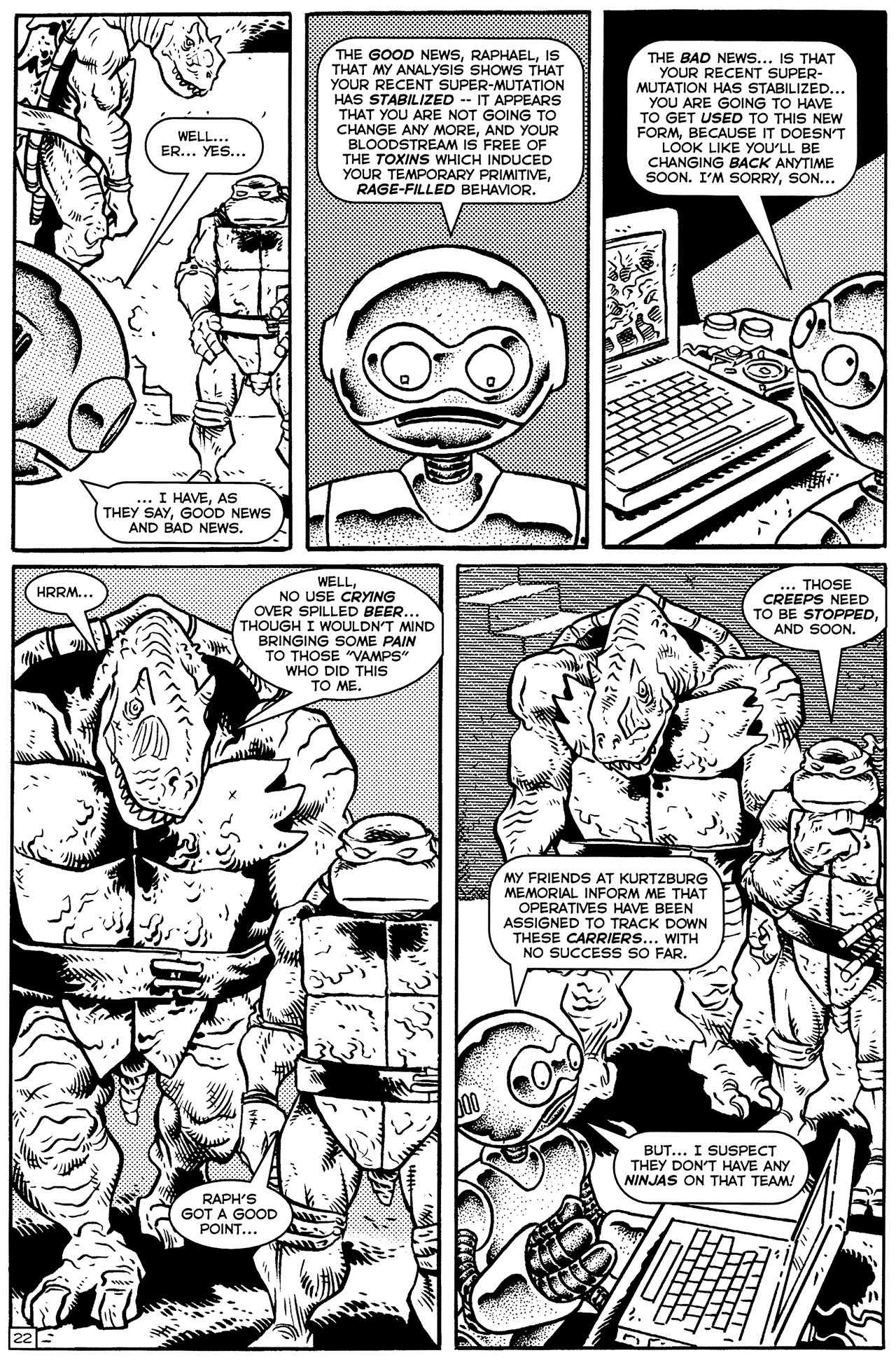 Read online TMNT: Teenage Mutant Ninja Turtles comic -  Issue #21 - 23