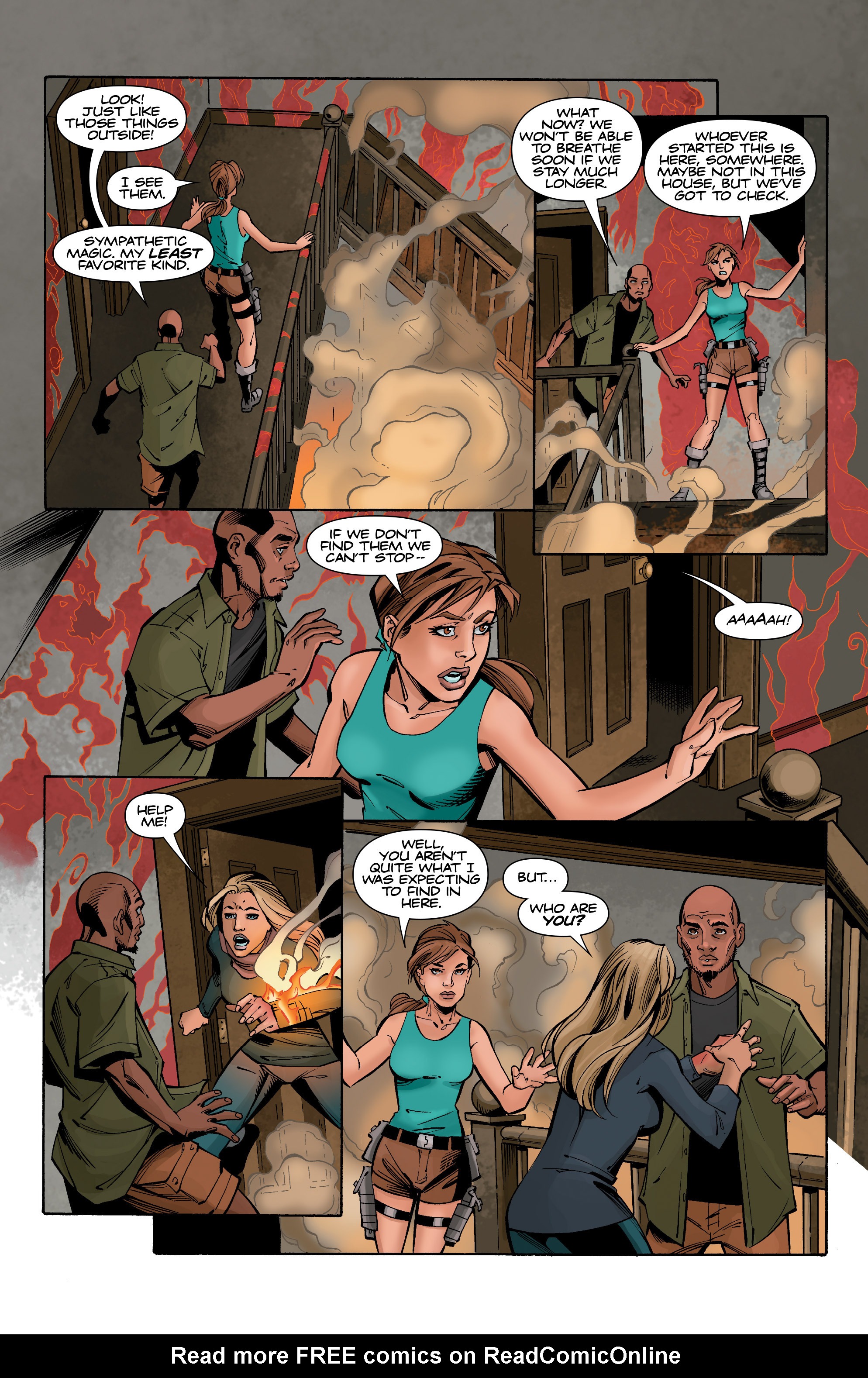 Read online Lara Croft and the Frozen Omen comic -  Issue #5 - 10