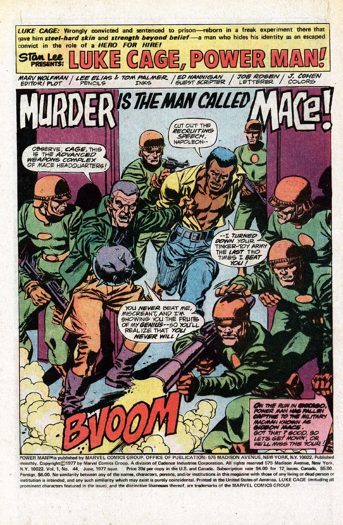Read online Power Man comic -  Issue #44 - 2