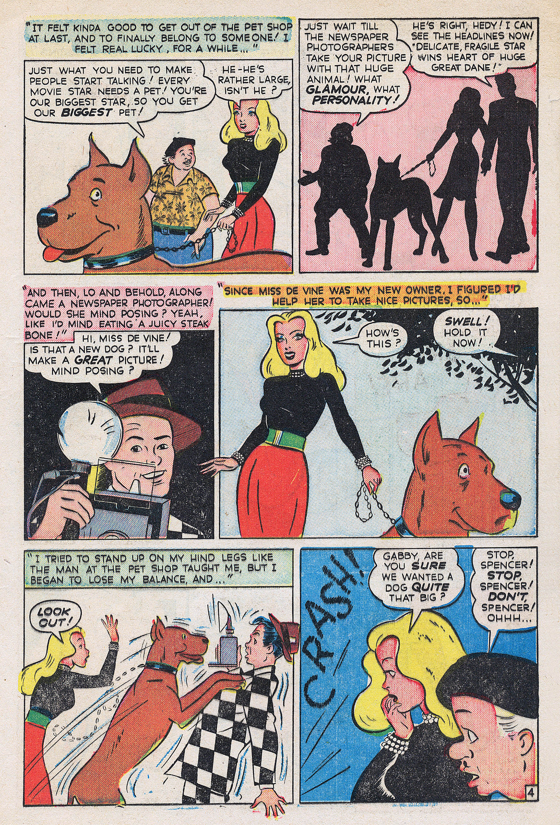 Read online Tessie the Typist comic -  Issue #20 - 21
