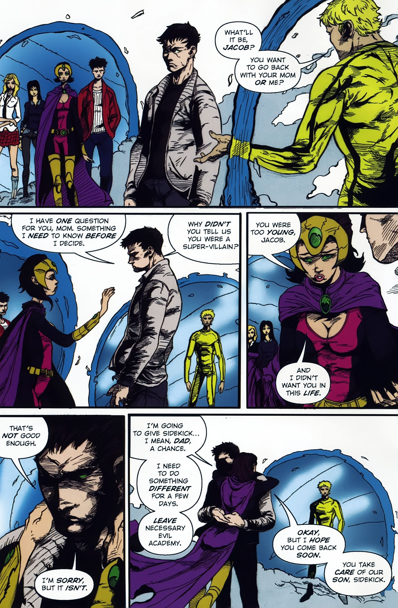 Read online Necessary Evil comic -  Issue #9 - 6