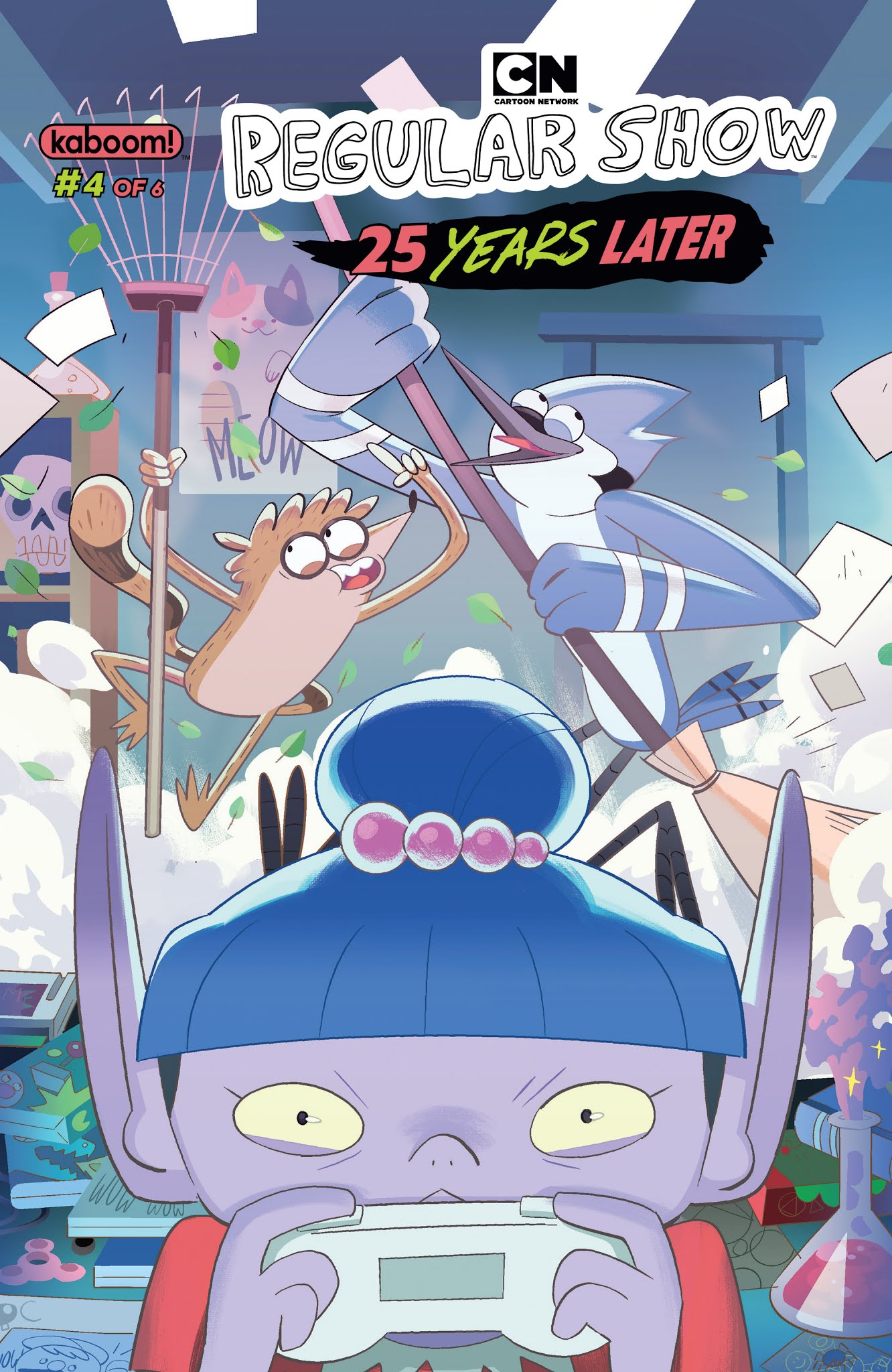 Read online Regular Show: 25 Years Later comic -  Issue #4 - 1