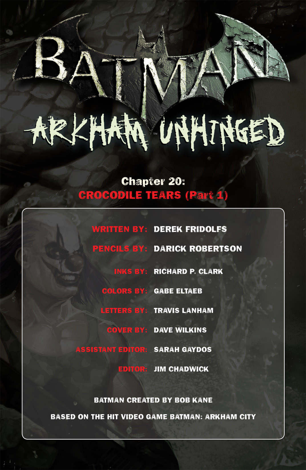 Read online Batman: Arkham Unhinged (2011) comic -  Issue #20 - 2