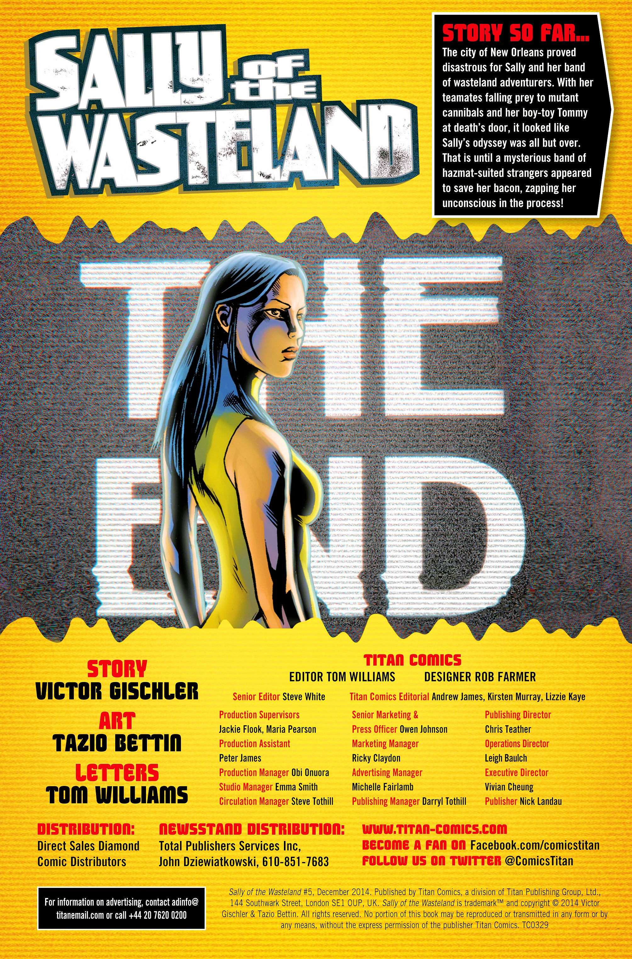 Read online Sally of the Wasteland comic -  Issue #5 - 3