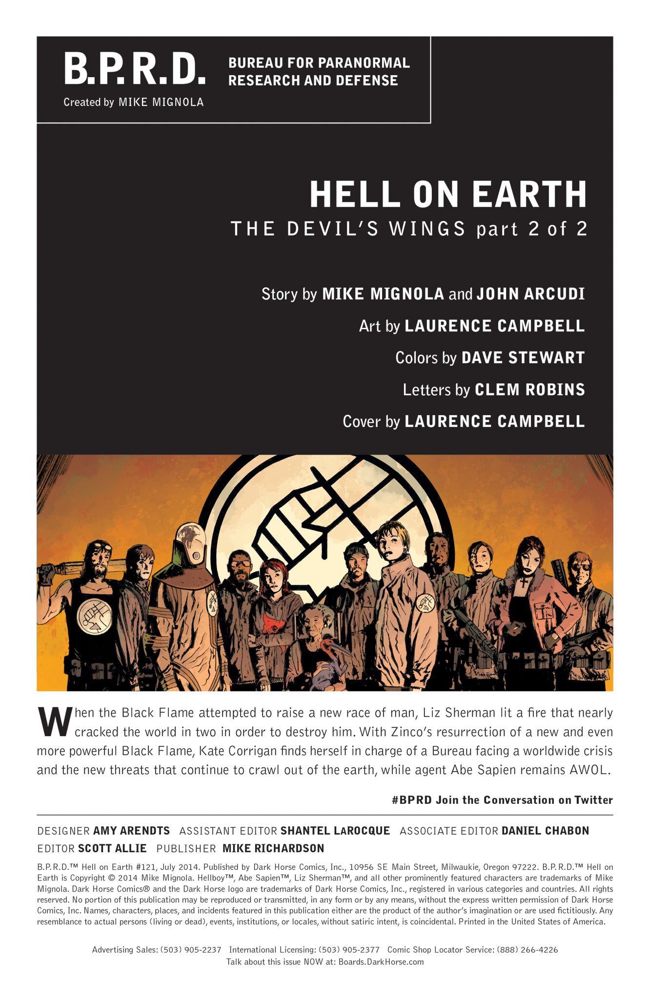 Read online B.P.R.D. Hell on Earth comic -  Issue #121 - 2