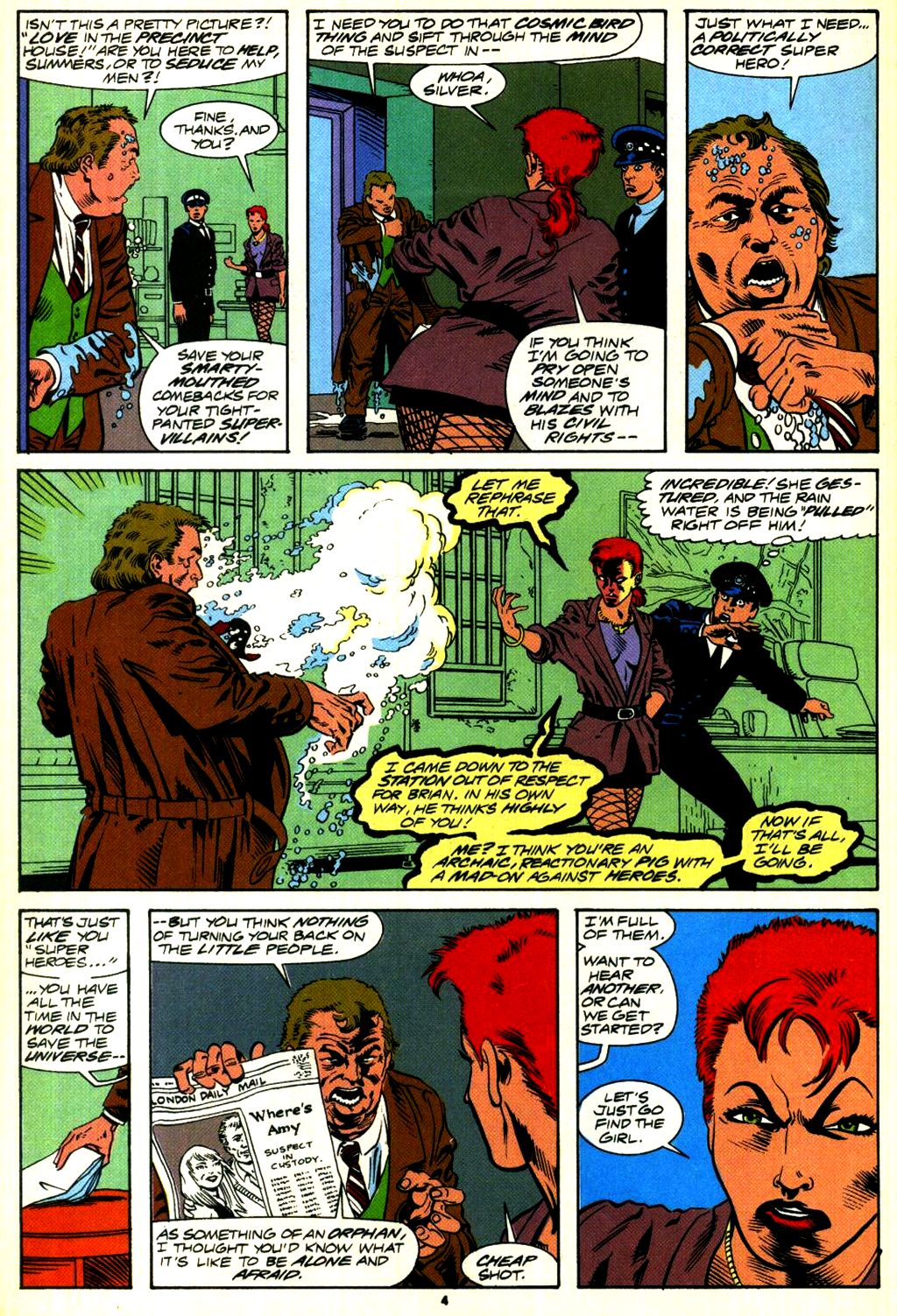Read online Excalibur (1988) comic -  Issue #35 - 5